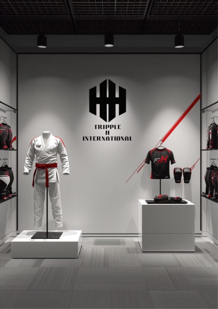 modern mma showroom for tripple h international